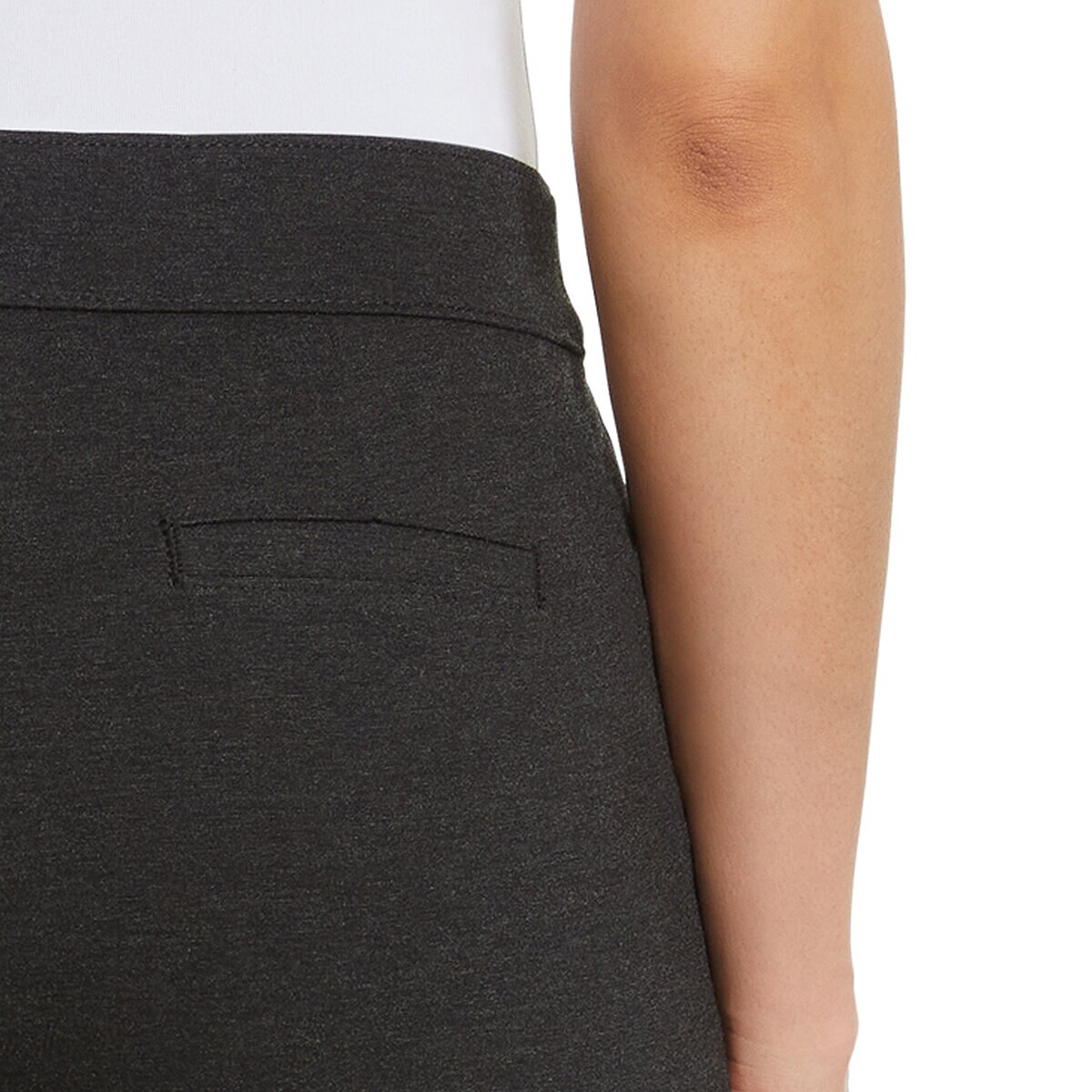 Gloria Vanderbilt Pantalones para Dama Gris Chica