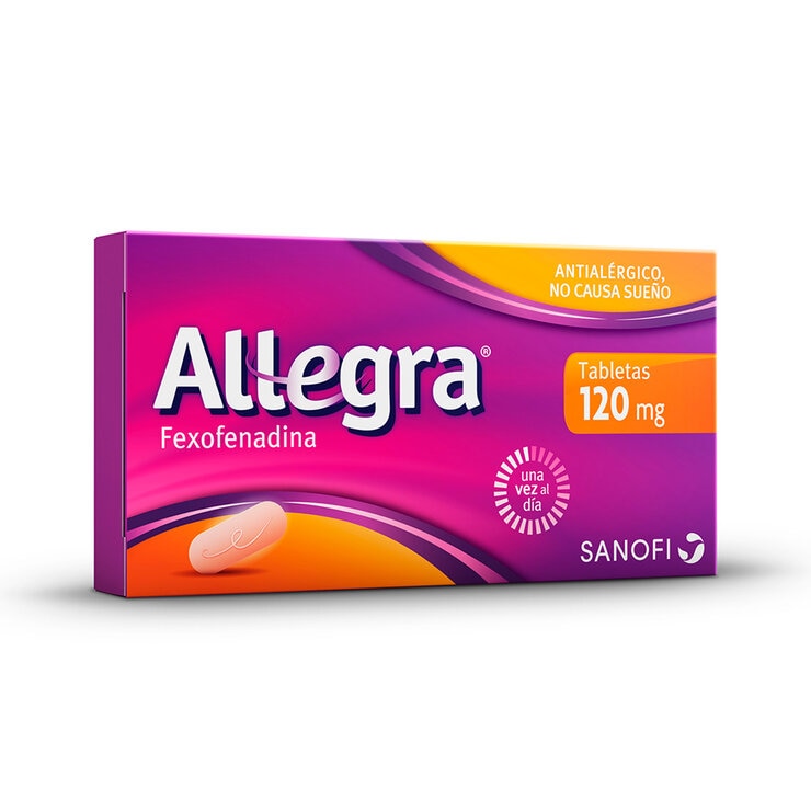 Allegra 120 mg 10 Tabletas