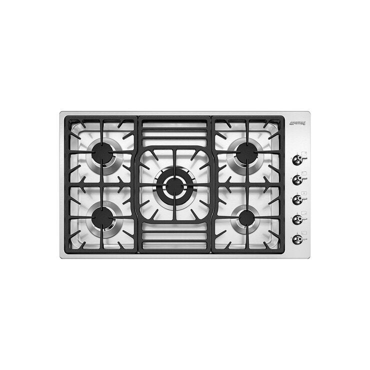 Smeg Combo de Campana 90 cm + Parrila de Gas de 5 Quemadores de 86 cm Smeg Combo de Campana 90 cm + Parrila de Gas de 5 Quemadores de 86 cm
