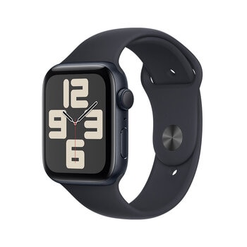 Apple Watch SE (GPS) Caja de aluminio medianoche 44mm con Correa deportiva medianoche 