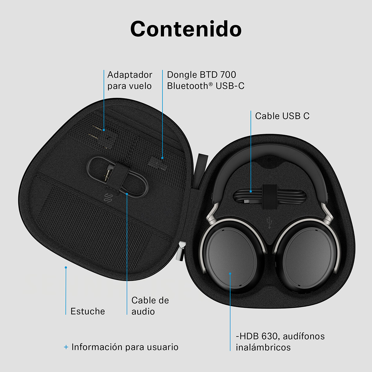 Sennheiser HDB-630 Audífonos Bluetooth
