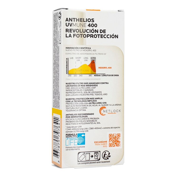 La Roche Posay Anthelios UV Mune 400 Fluido Con Color FPS50+ 50ml