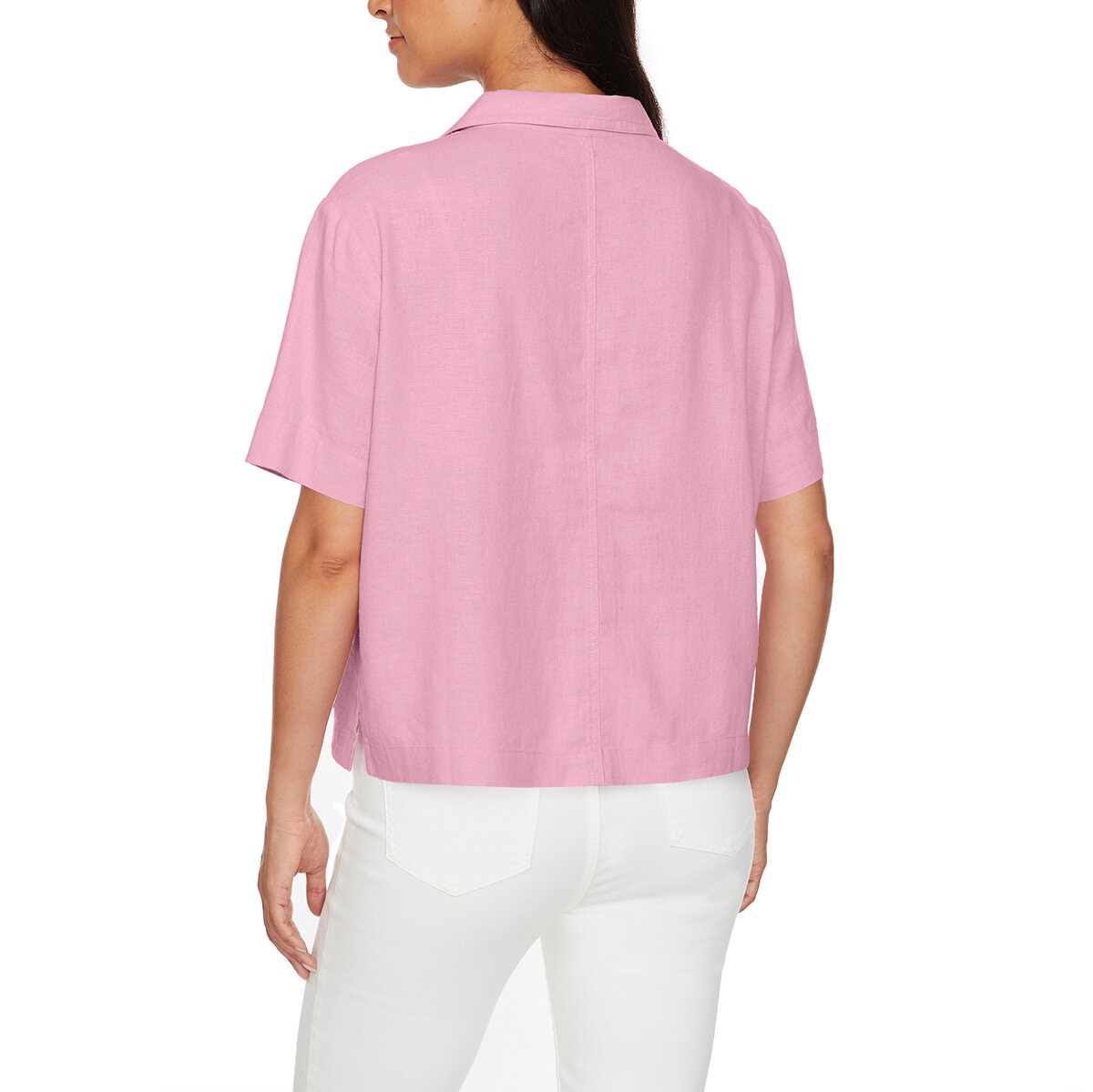Buffalo David Bitton Blusa para Dama Rosa Extra Chica