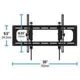 Sanus Soporte de pared para TV de alta calidad 4D Advanced Tilt para la  mayoría de televisores de pantalla plana de 42 a 90 pulgadas, soporte