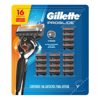 Gillette ProGlide Repuestos para Afeitar 16 Unidades Gillette ProGlide Repuestos para Afeitar 16 Unidades