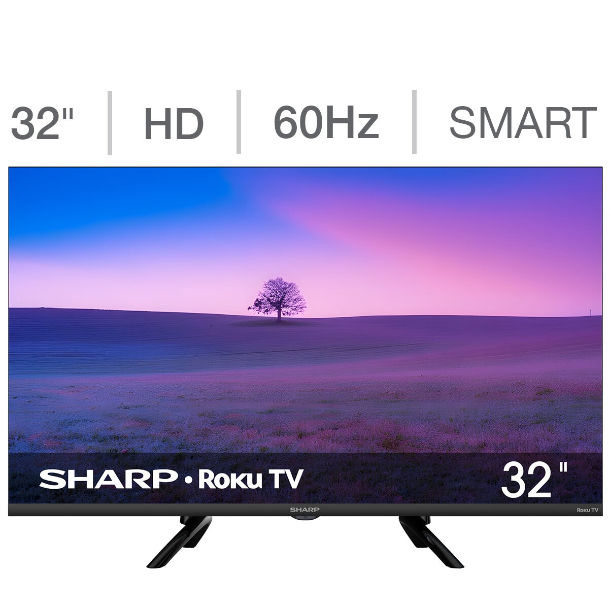Sharp Pantalla 32" HD Roku TV