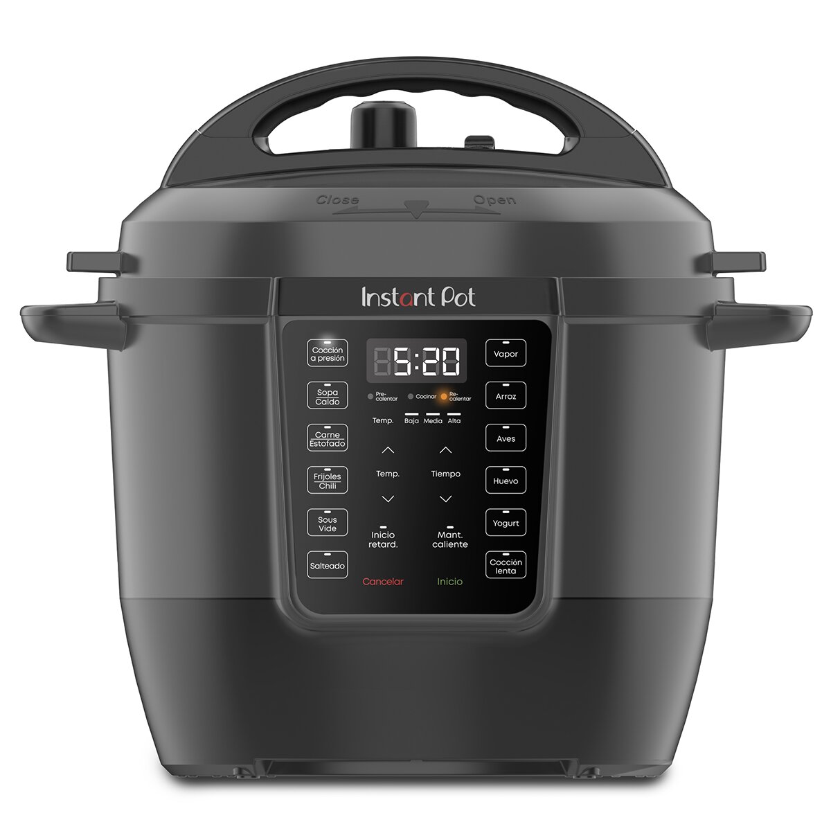 Instant Pot Rio Gourmet, Olla de Presión Eléctrica 9 en 1 con olla interior de acero inoxidable
