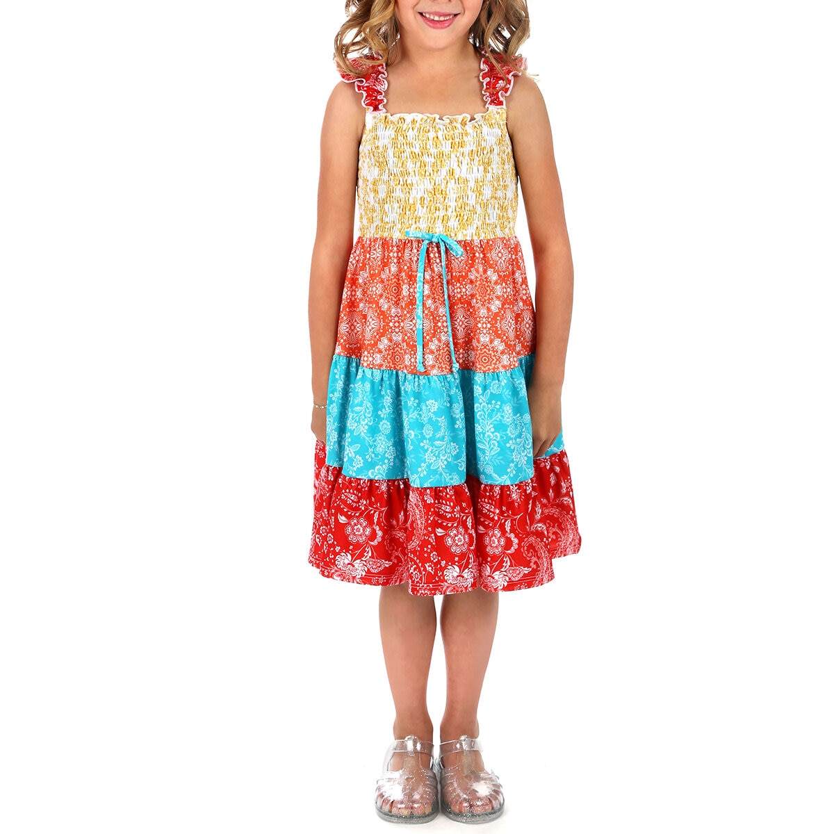 Jona Michelle Vestido para Niñas Varias Tallas y Colores