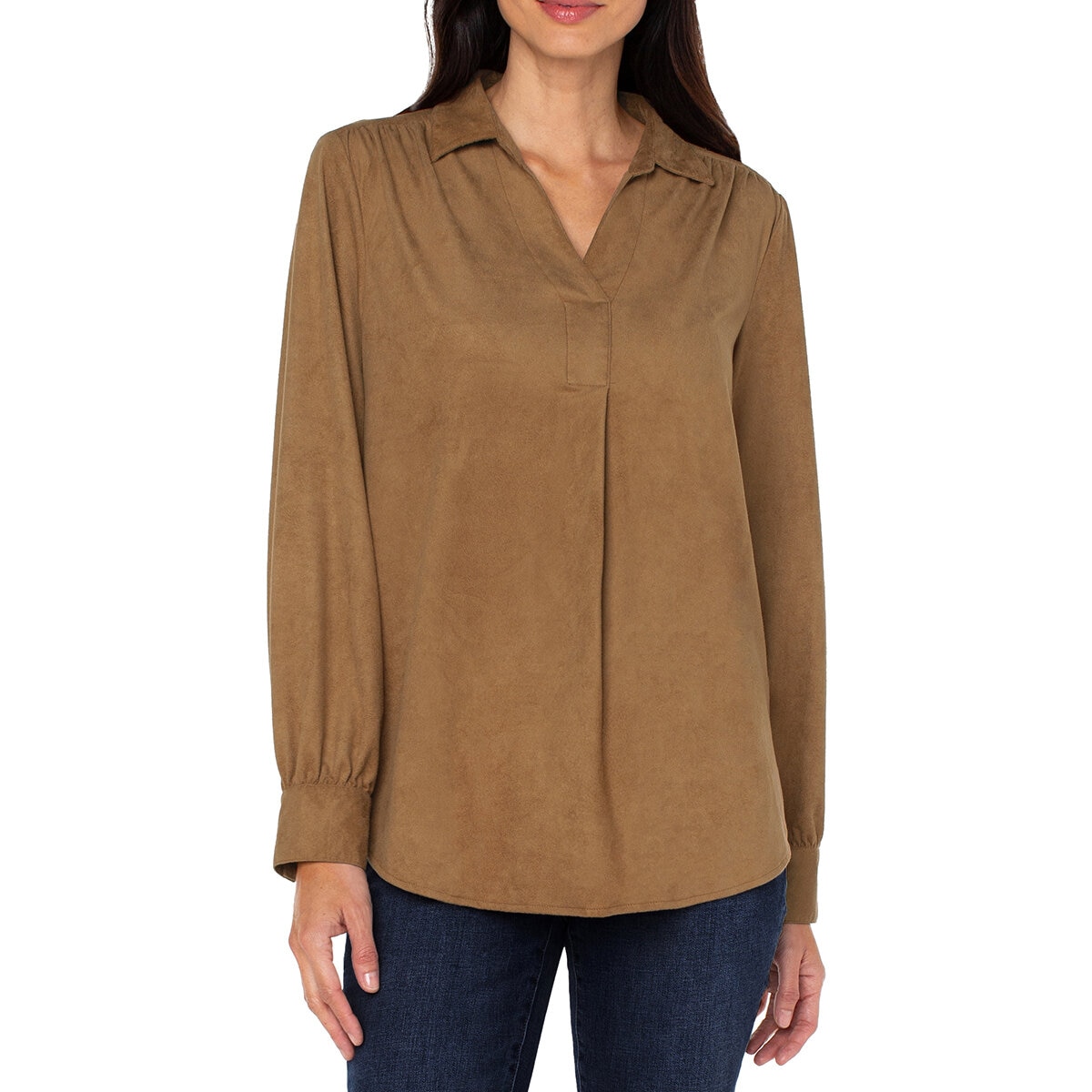 Matty M Blusa para Dama Café Chica