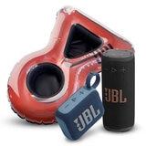 JBL Go 4 + JBL Grip Bocinas Bluetooth + Inflable