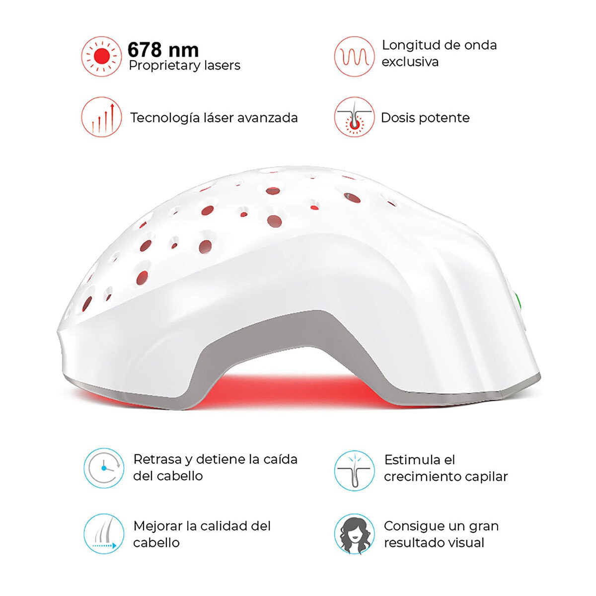 Theradome, Casco de Terapia Laser para el Crecimiento del Cabello EVO LH40