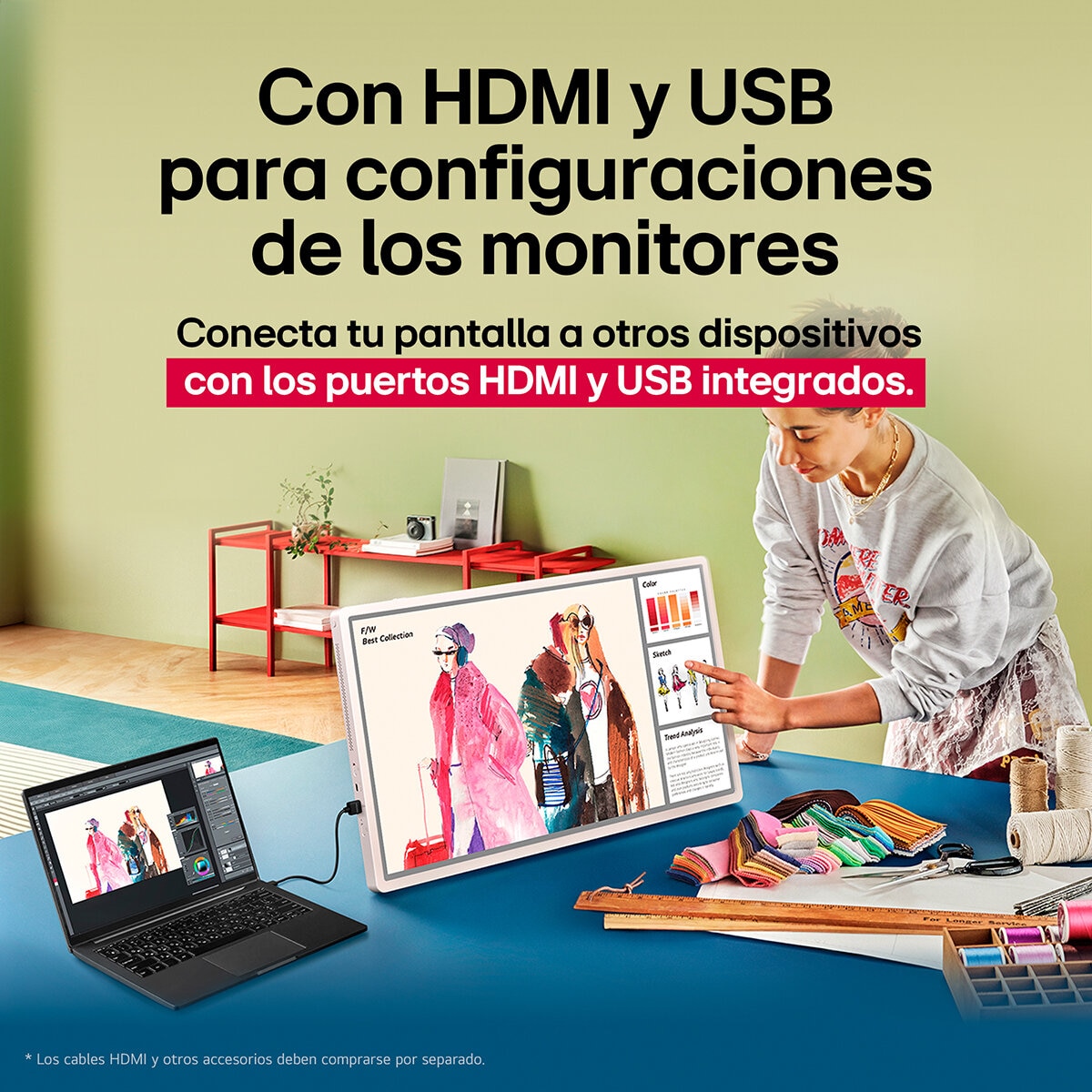 LG Pantalla 27" QHD StanbyMe2 Smart TV LG Pantalla 27" QHD StanbyMe2 Smart TV