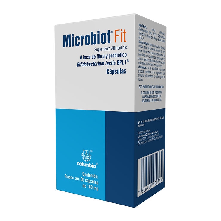 Microbiot Fit 180 mg 30 Cápsulas