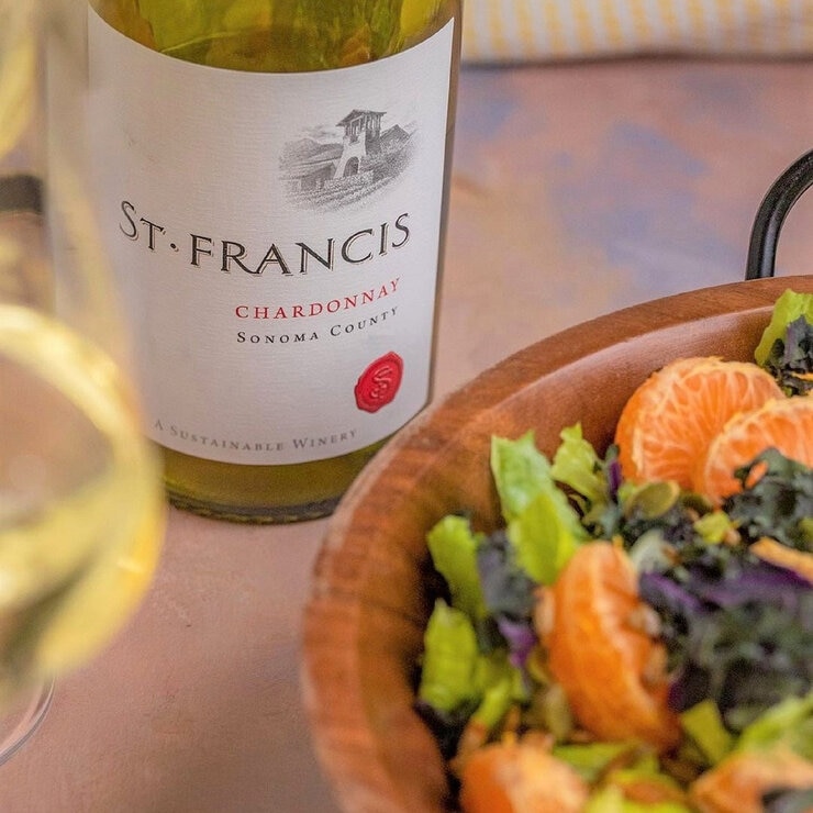 Vino Blanco St Francis Sonoma County Chardonnay 750 ml