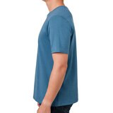 Rough Dress Playera para Caballero Azul cuello en V Extra Grande