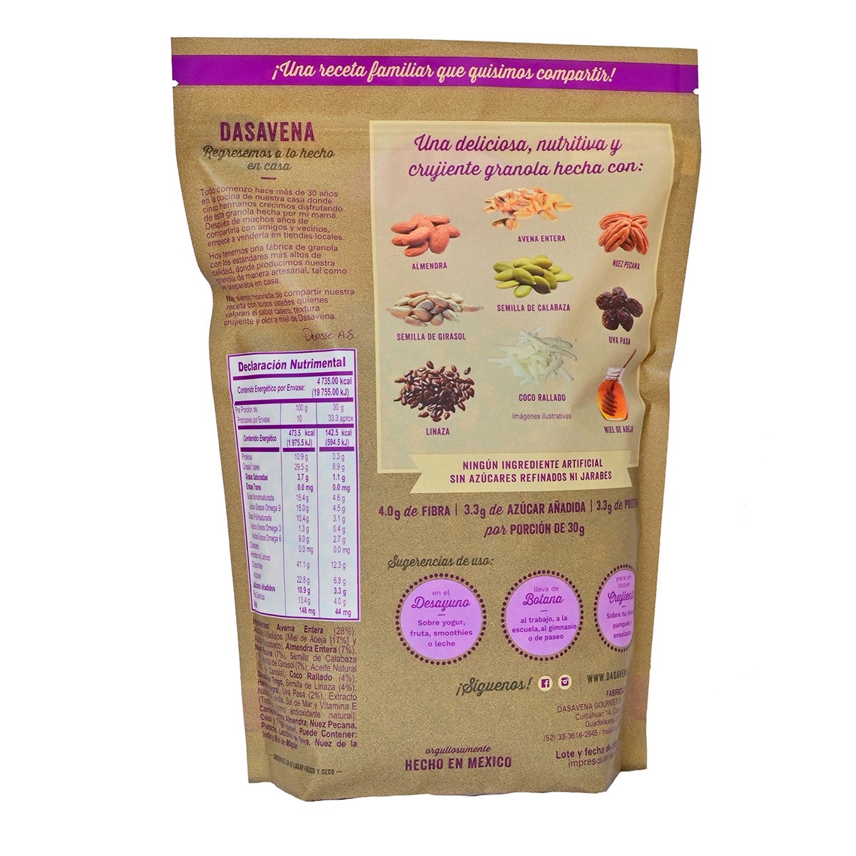 Dasavena Granola Gourmet 1 kg