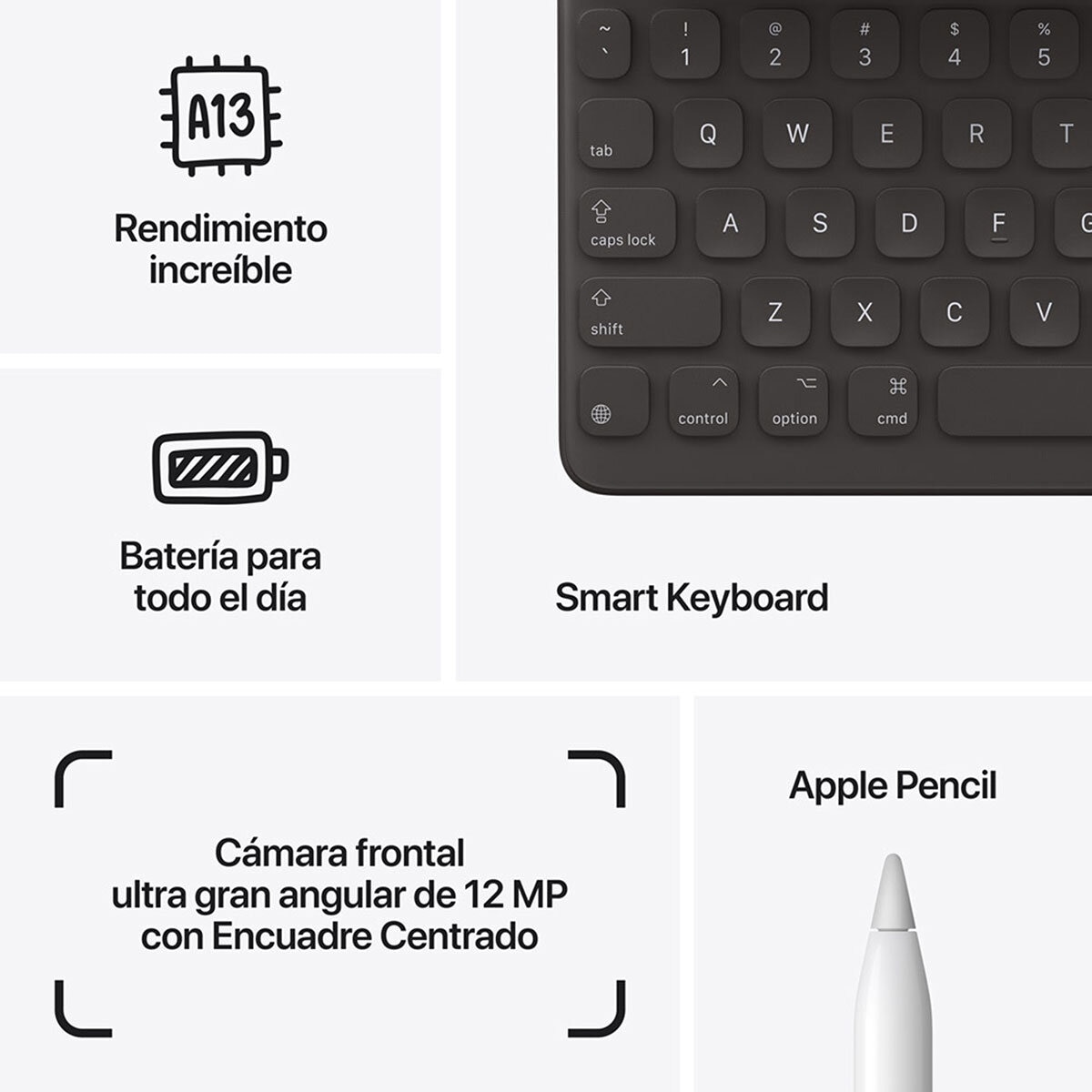 Apple iPad 10.2" Wi-Fi 256GB Plata (9ª Generación)