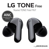 LG Tone Free Audífonos Inalámbricos con Cancelación Activa de Ruido de color Negro