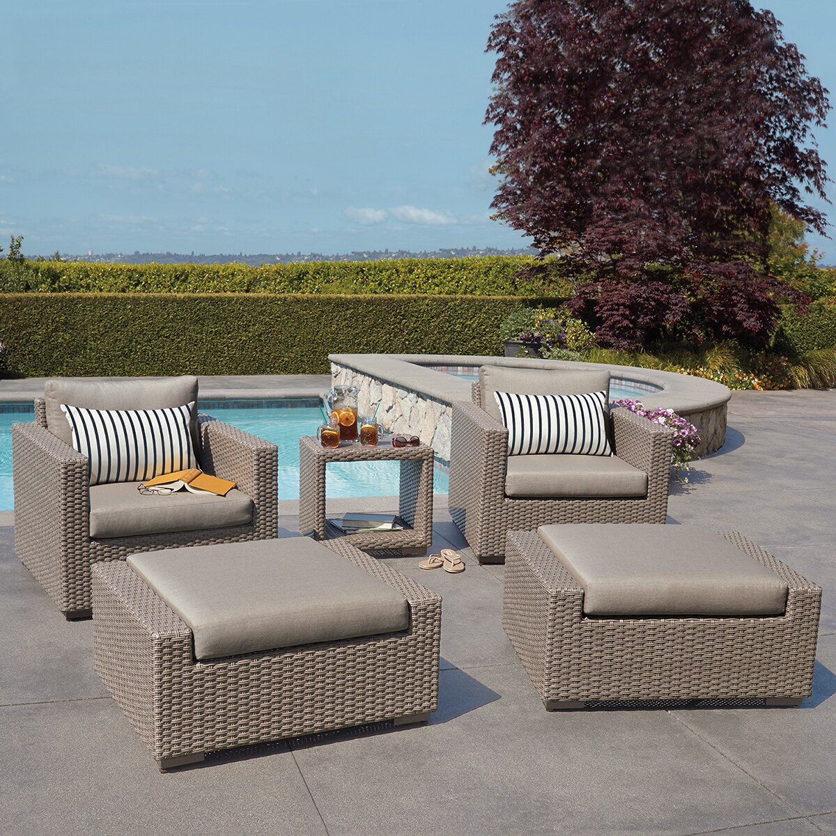 ATLeisure juego de sillones de 5 piezas | Costco México