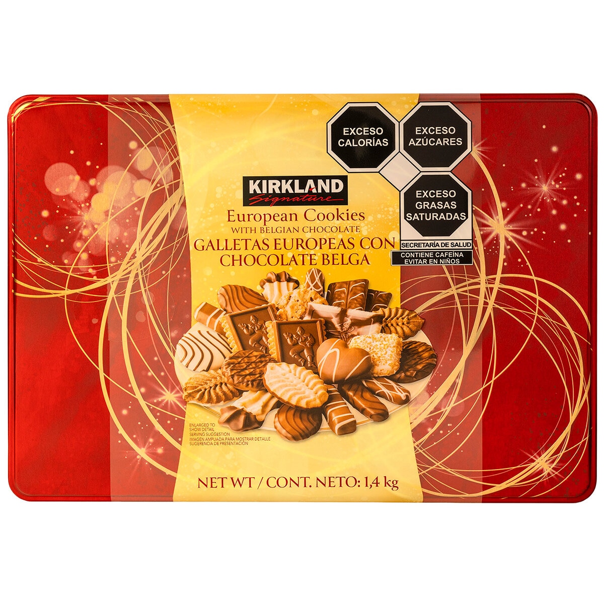 Kirkland Signature Galletas Europeas con Chocolate Belga 1.4 kg Kirkland Signature Galletas Europeas con Chocolate Belga 1.4 kg