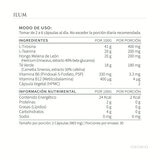 Oxomio Ilum Melena de León, Vitaminas y Aminoácidos 60 Cápsulas + Eco Refill de 60 cápsulas
