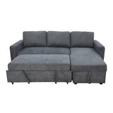 Coaster, Sofá Cama Seccional, Color Gris