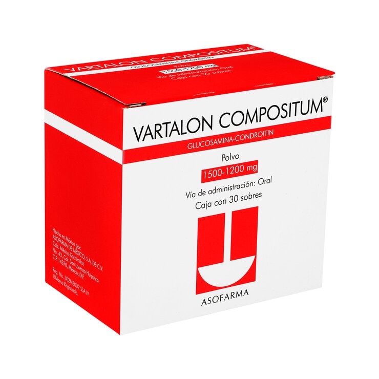 Vartalon Compositum Polvo 1500/1200 mg 30 Sobres