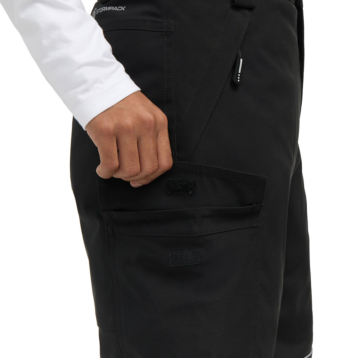 Stormpack Pantalones para nieve para Niños y Niñas Negro 7 Años Stormpack Pantalones para nieve para Niños y Niñas Negro 7 Años