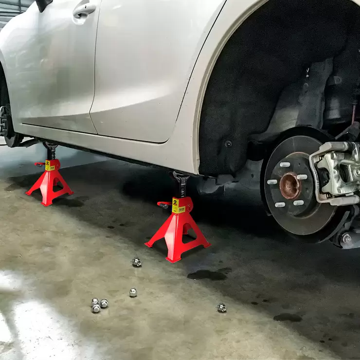 Mikel's, Torres Para Auto Capacidad Para 2 Toneladas, 2 Piezas