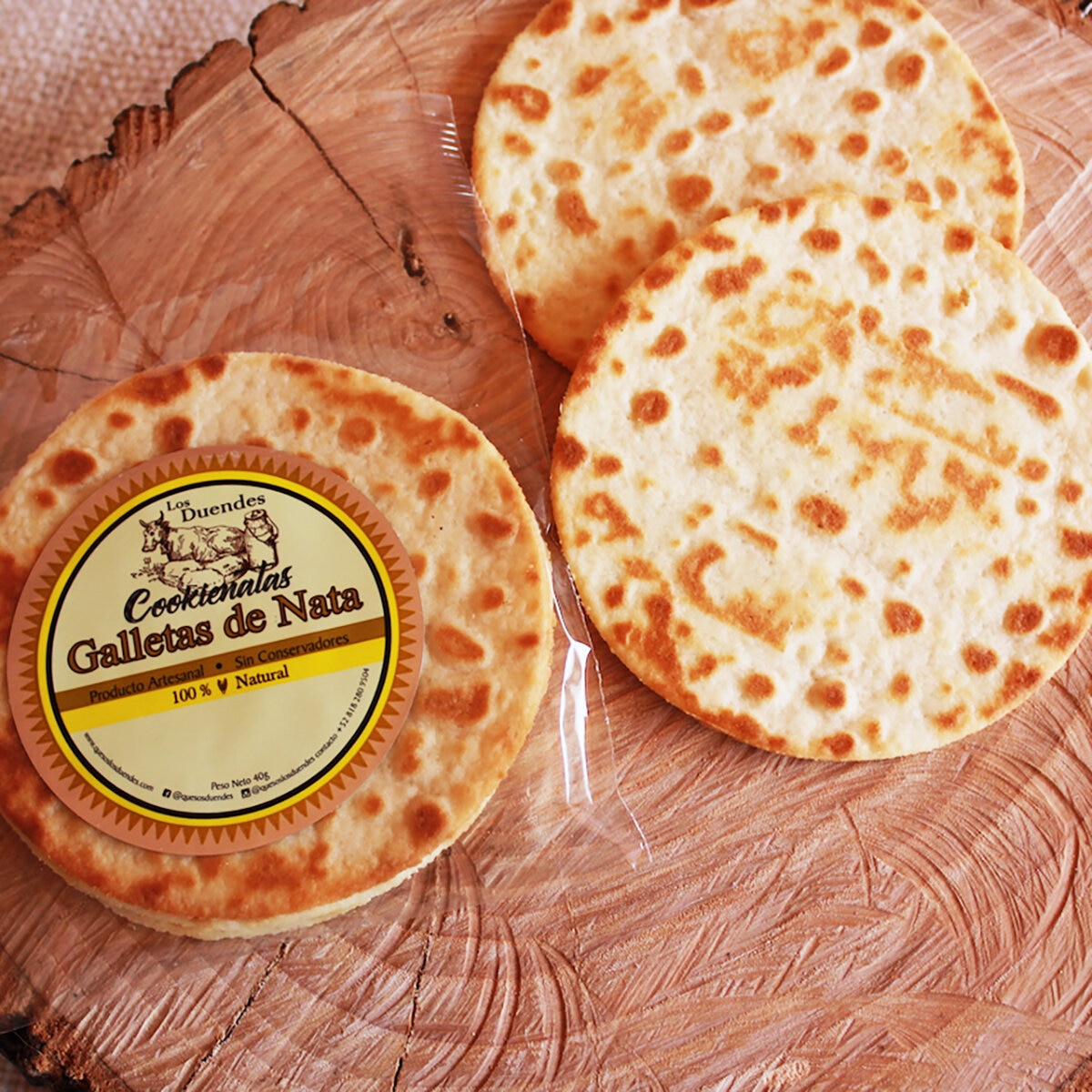 Cookienatas Galletas de Nata 650 g