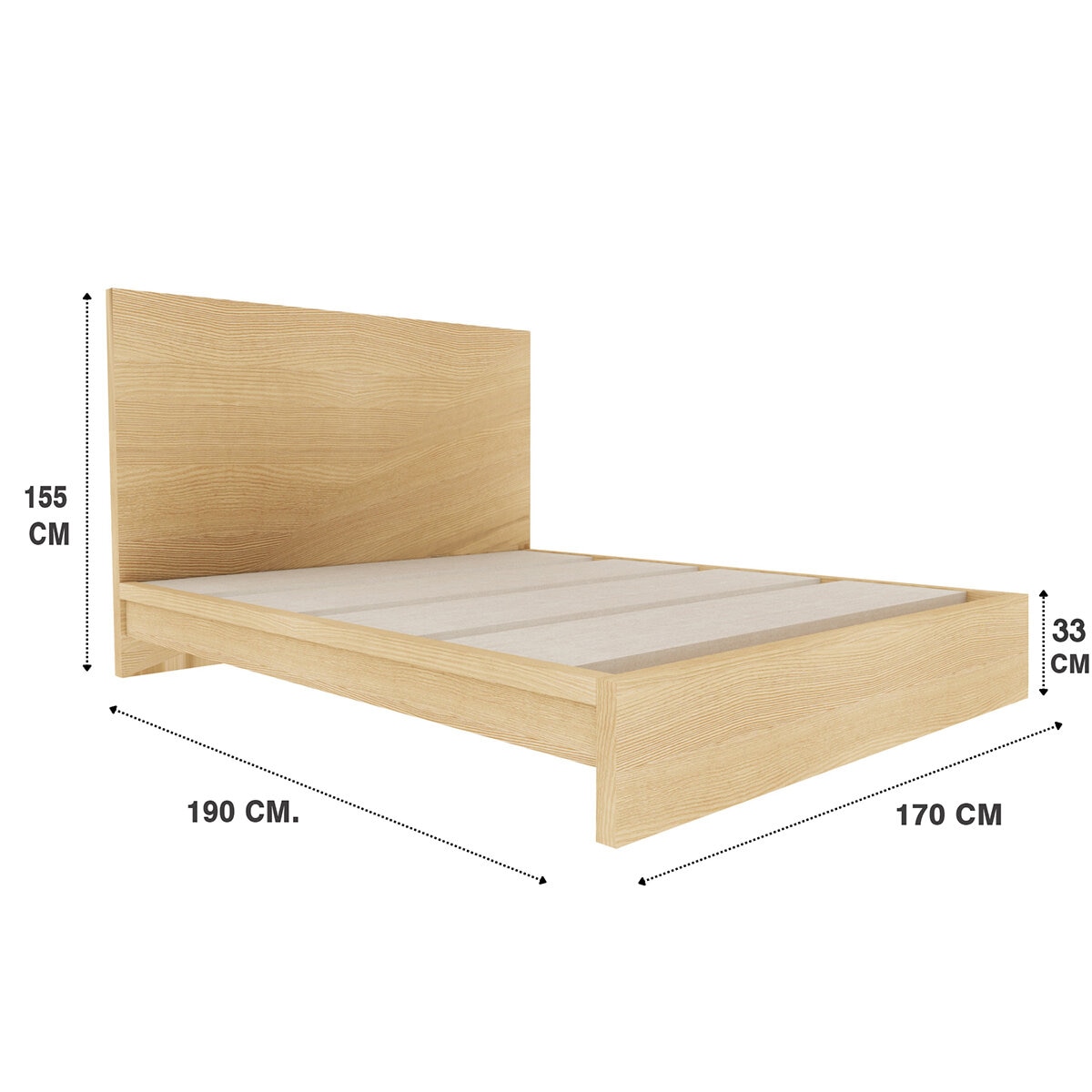 Hogare, Base de Cama Alpes, Queen Size