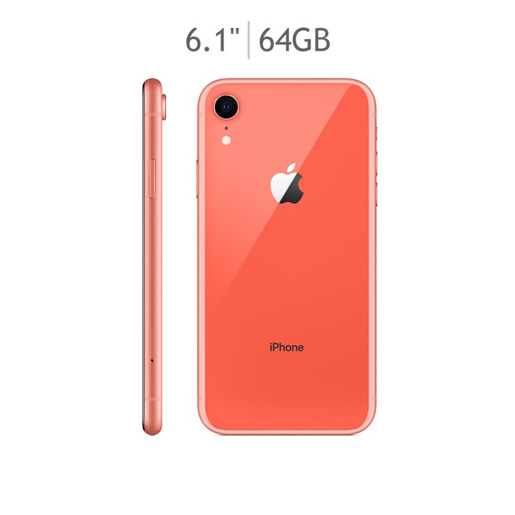 Apple iPhone XR 64GB Coral (Telcel) Costco México