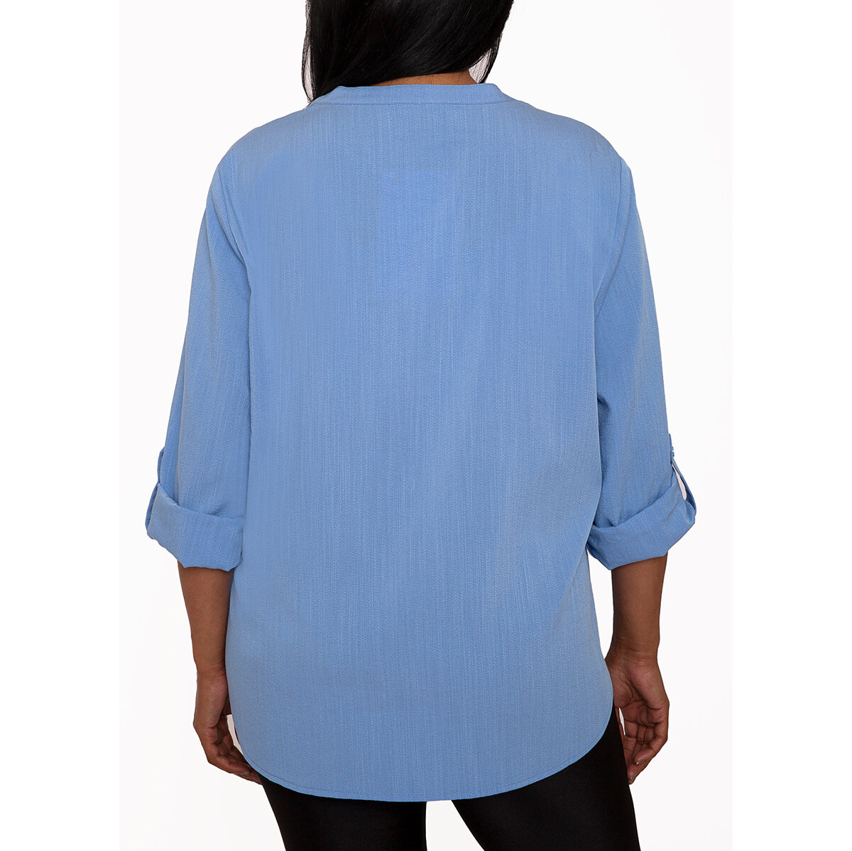 Mario Serrani Italy Blusa para Dama Azul Chica