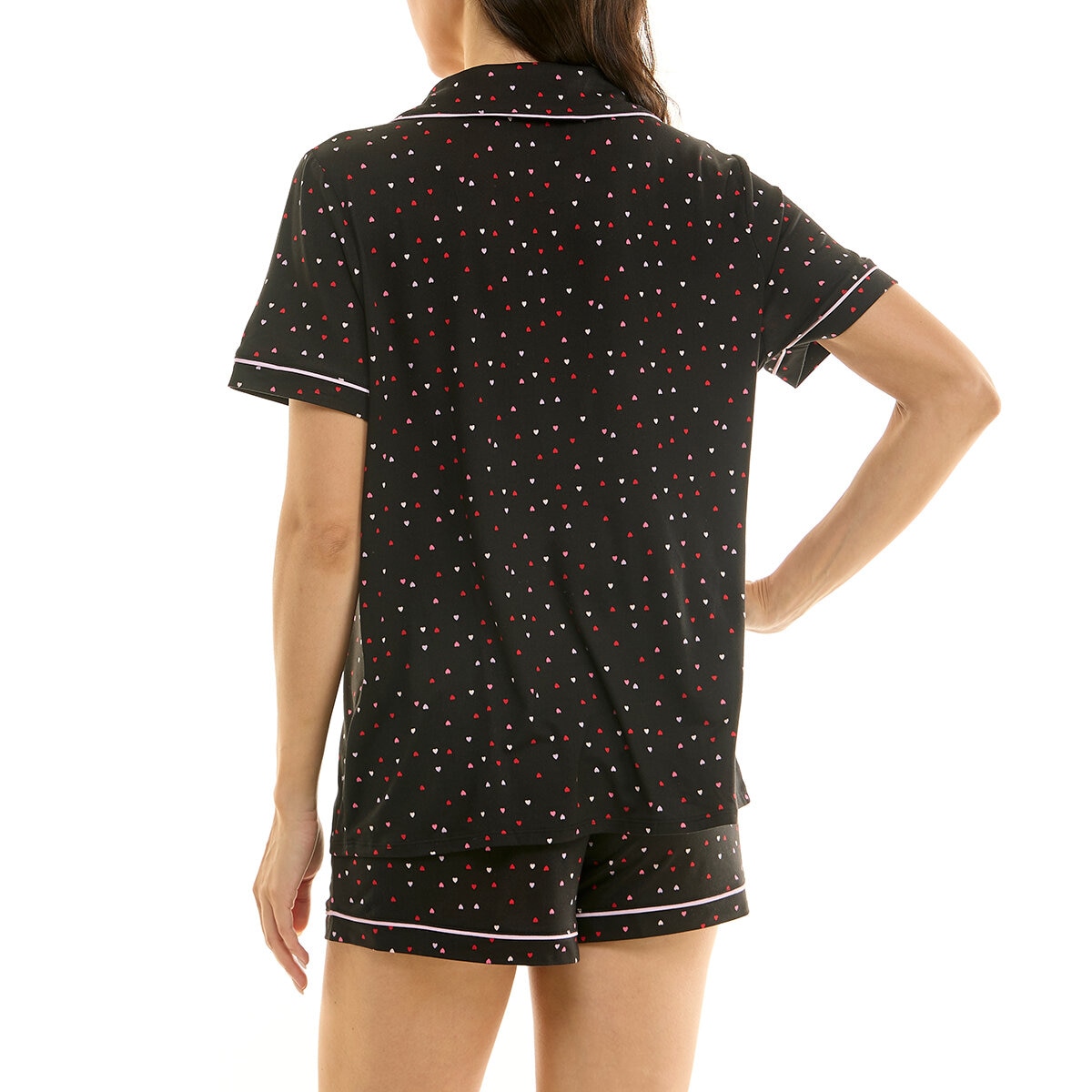 Jaclyn NY Pijama para Dama Negro Grande