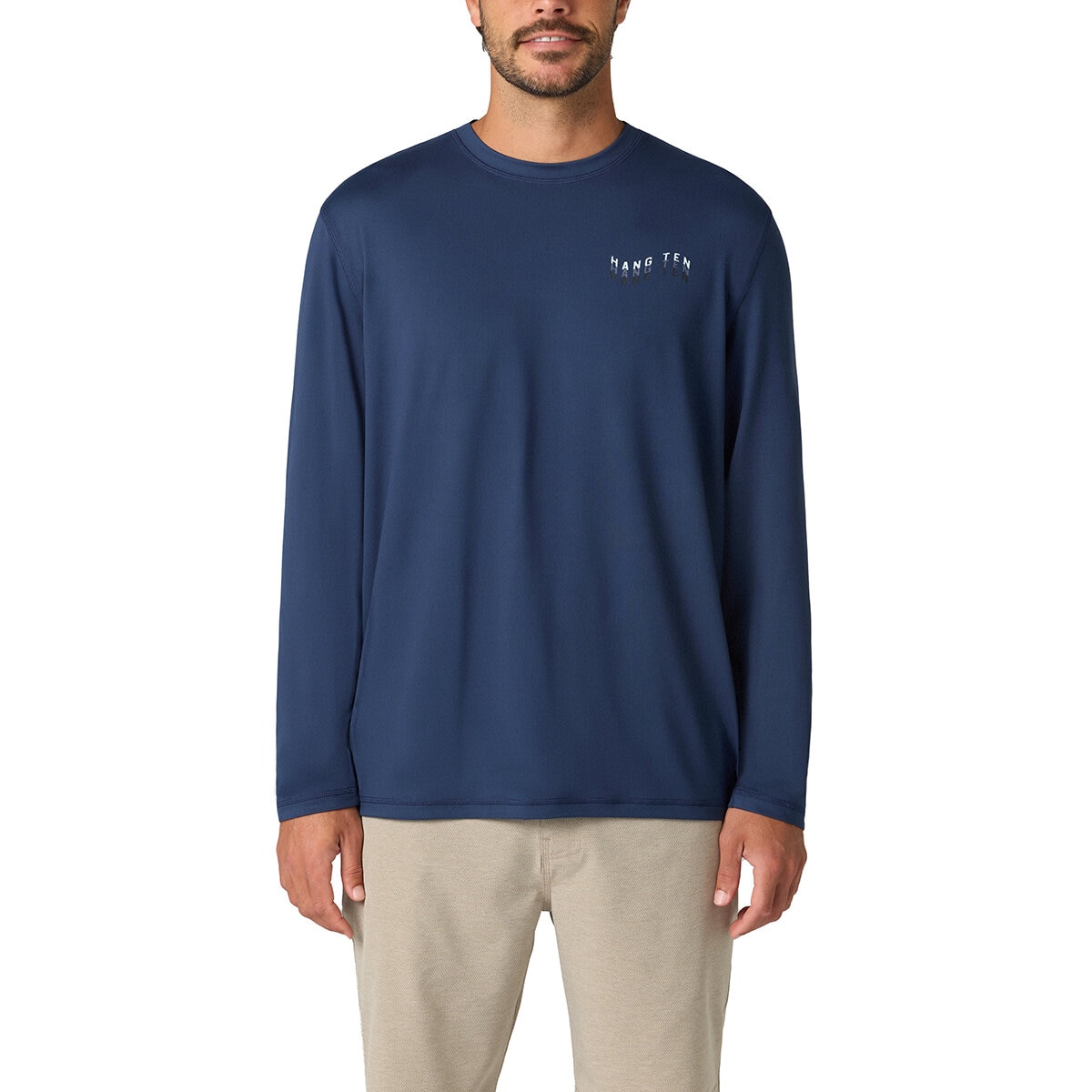 Hang Ten Playera para Caballero Azul Extra Grande