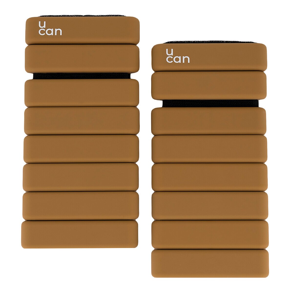 UCan Set de 2 Polainas de 1.5 kg Camel UCan Set de 2 Polainas de 1.5 kg Camel