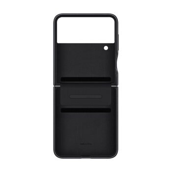 Samsung Cover Flap Leather Black para Galaxy Z Flip 4