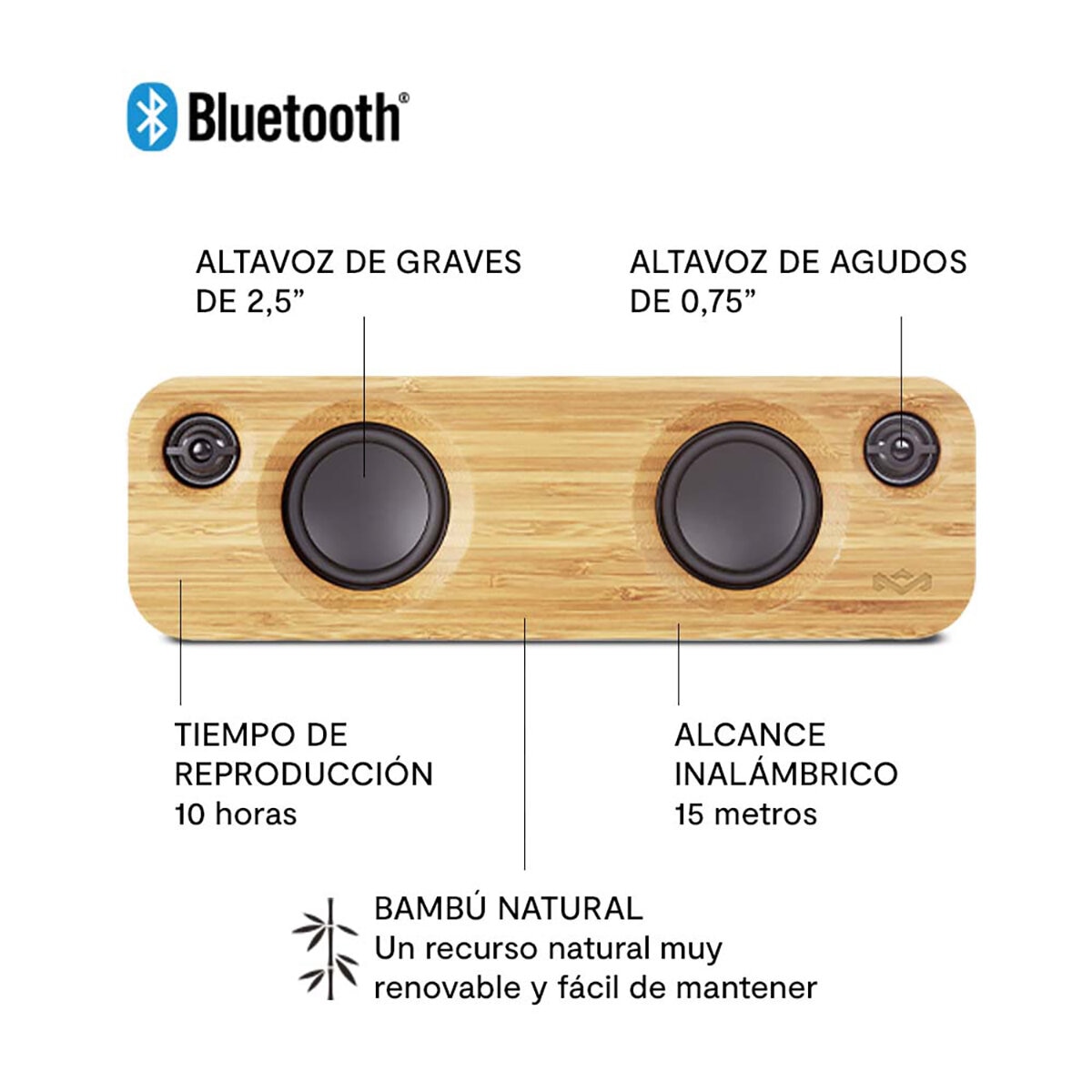 House of Marley Bocina Bluetooth Get Together Mini