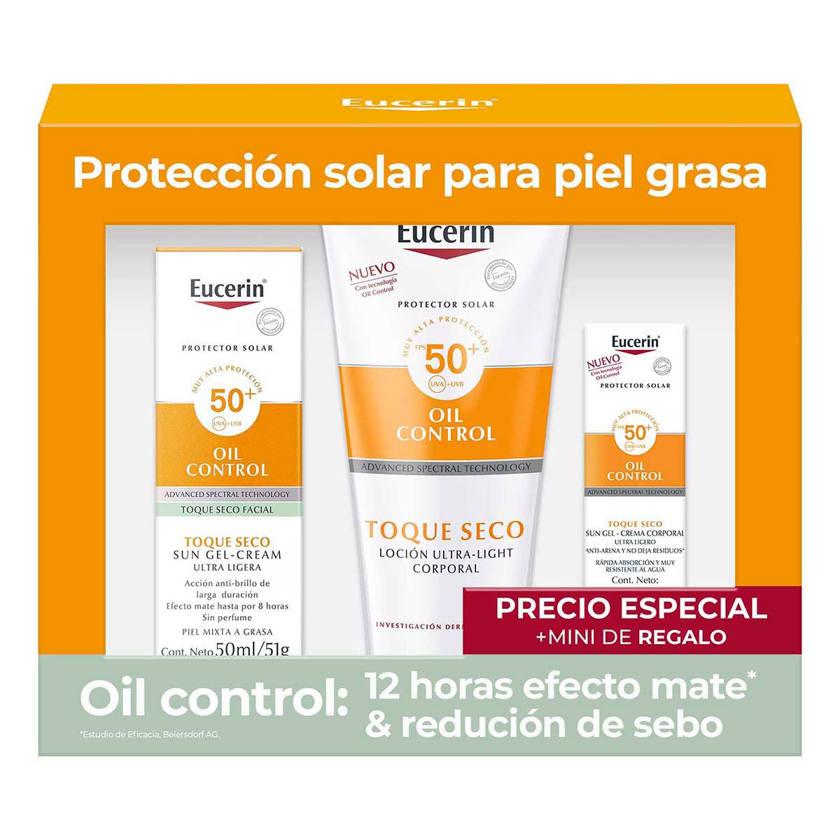 KIT EUCERIN OILCONT 50 ML