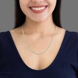 Collar de Diamantes, 5ctw, Oro Amarillo de 14K