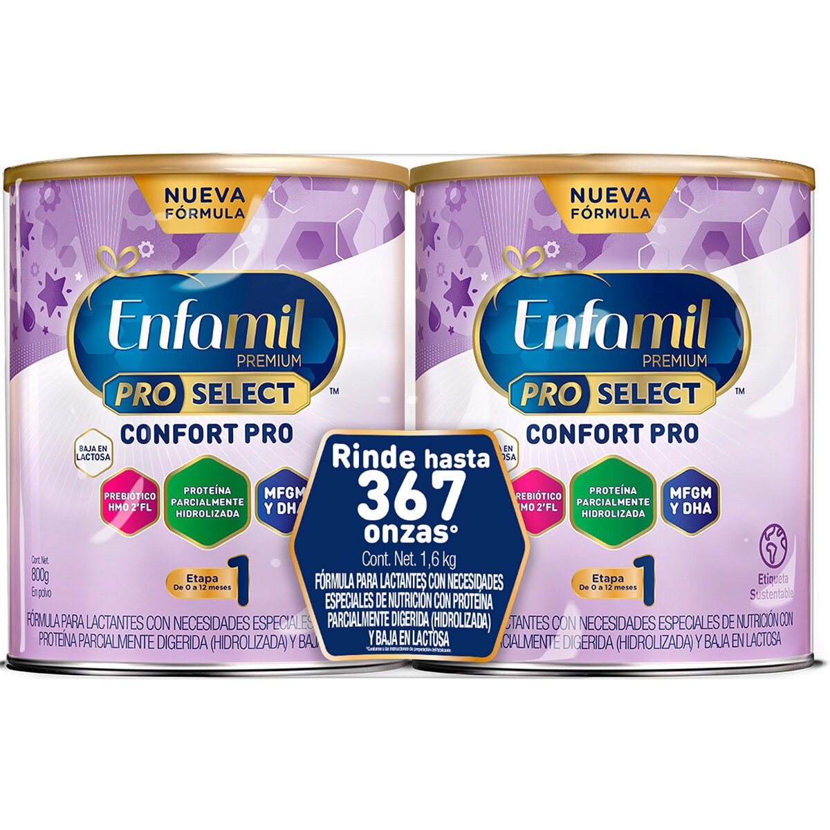 Enfamil Premium Pro Select Confort Pro Etapa 1, Fórmula Infantil  Especializada para Lactantes de 0 a 12 meses, Lata 800 gramos :  : Bebé