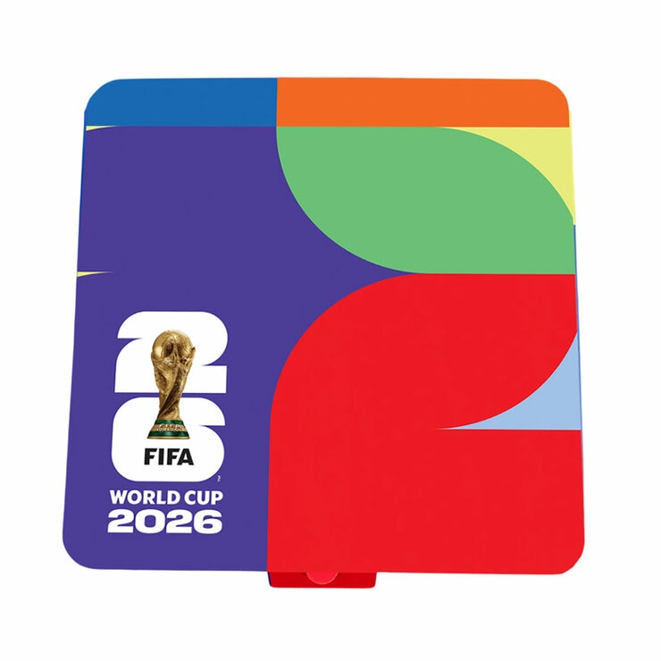 Panini Álbum, FIFA™ World Cup 2026, Pasta Dura +100 Sobres +1 Pasaporte+16 Estampas con Imágenes de las 16 Sedes de la Copa del Mundo