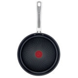 T-Fal Sartén Profundo 24cm + Tapa Acero Inoxidable
