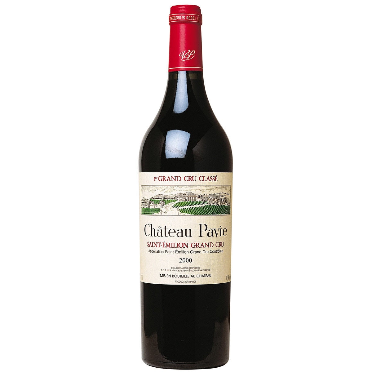 Vino Tinto Chateau Pavie 6/750 ml Gift Case