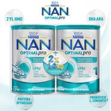 Nestle NAN Optipro 1, fórmula para bebé (2 latas de 1.2 kg c/u)