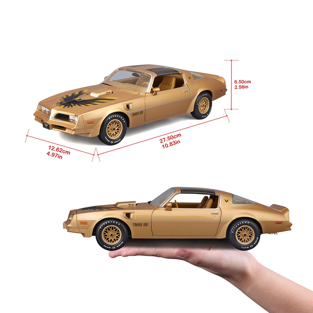 Maisto Autos de Colección Escala 1:18 - 1978 Firebird