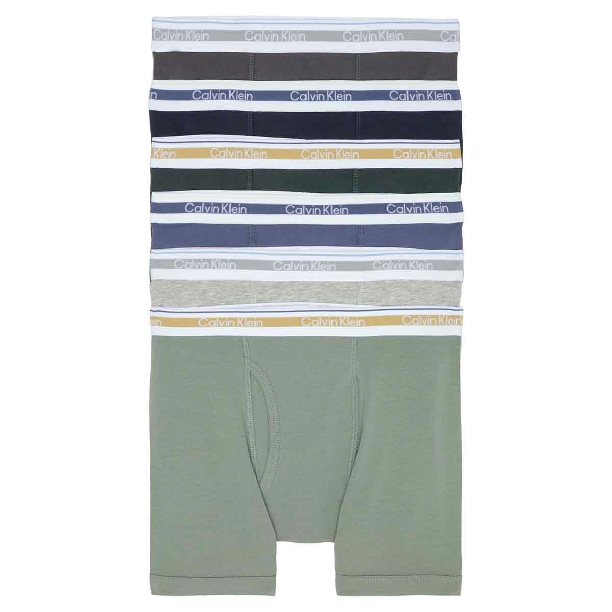 Calvin Klein Ropa Interior para Niños 6 piezas Niños 8 / 10 Años Calvin Klein Ropa Interior para Niños 6 piezas Niños 8 / 10 Años