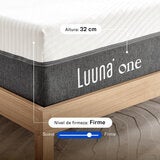Luuna, Colchón One Memory Foam, King