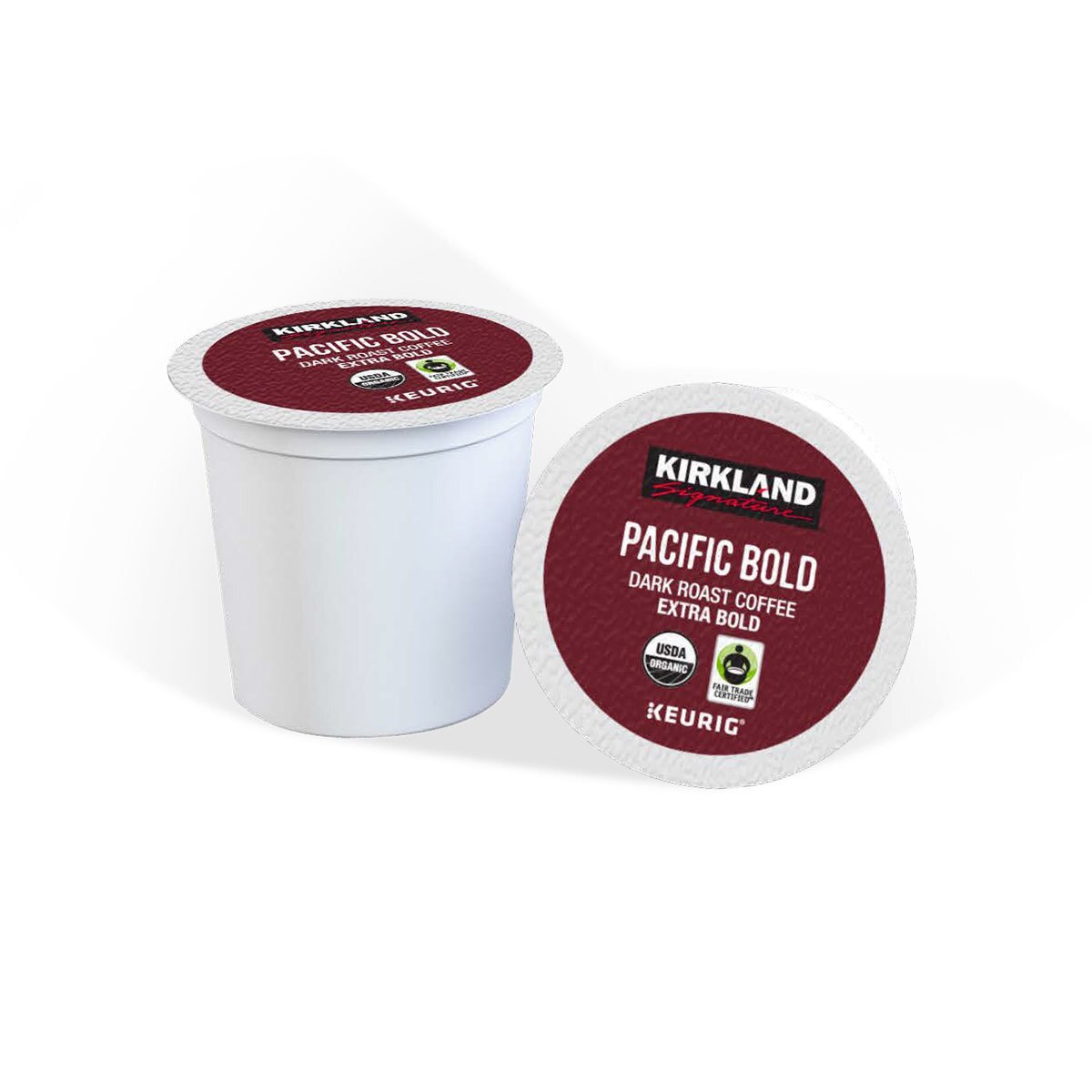 Kirkland Signature café orgánico pacific bold, 120 KCup (cápsulas