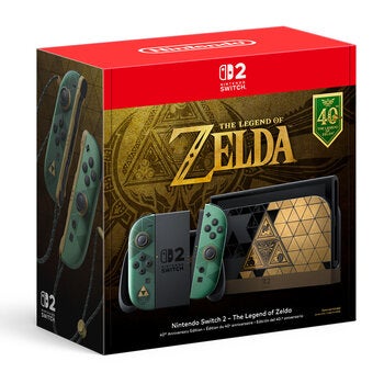 Nintendo Switch 2 The Legend of Zelda - Edición 40º Aniversario